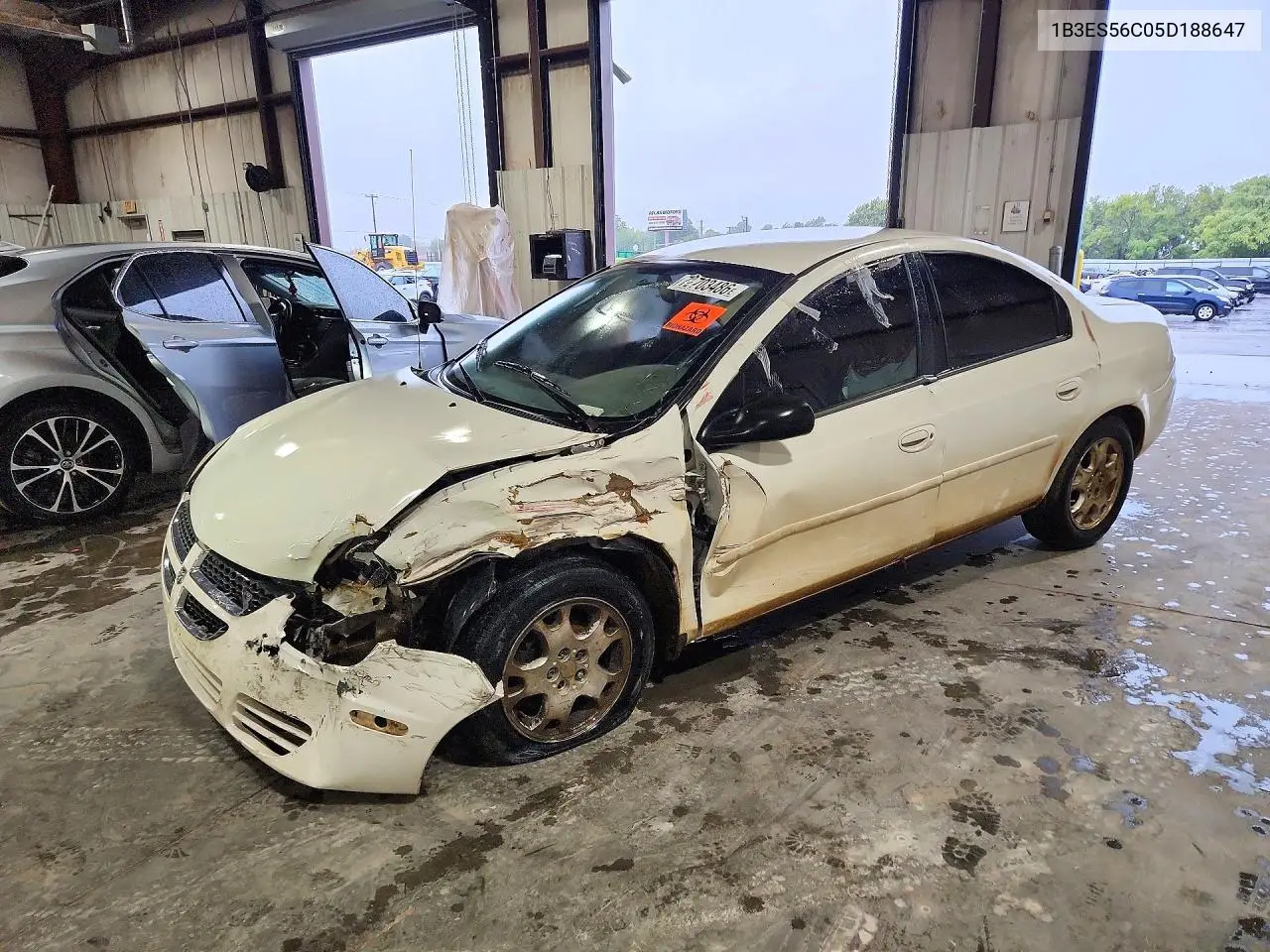 DODGE NEON 2005, VIN 1B3ES56C05D188647