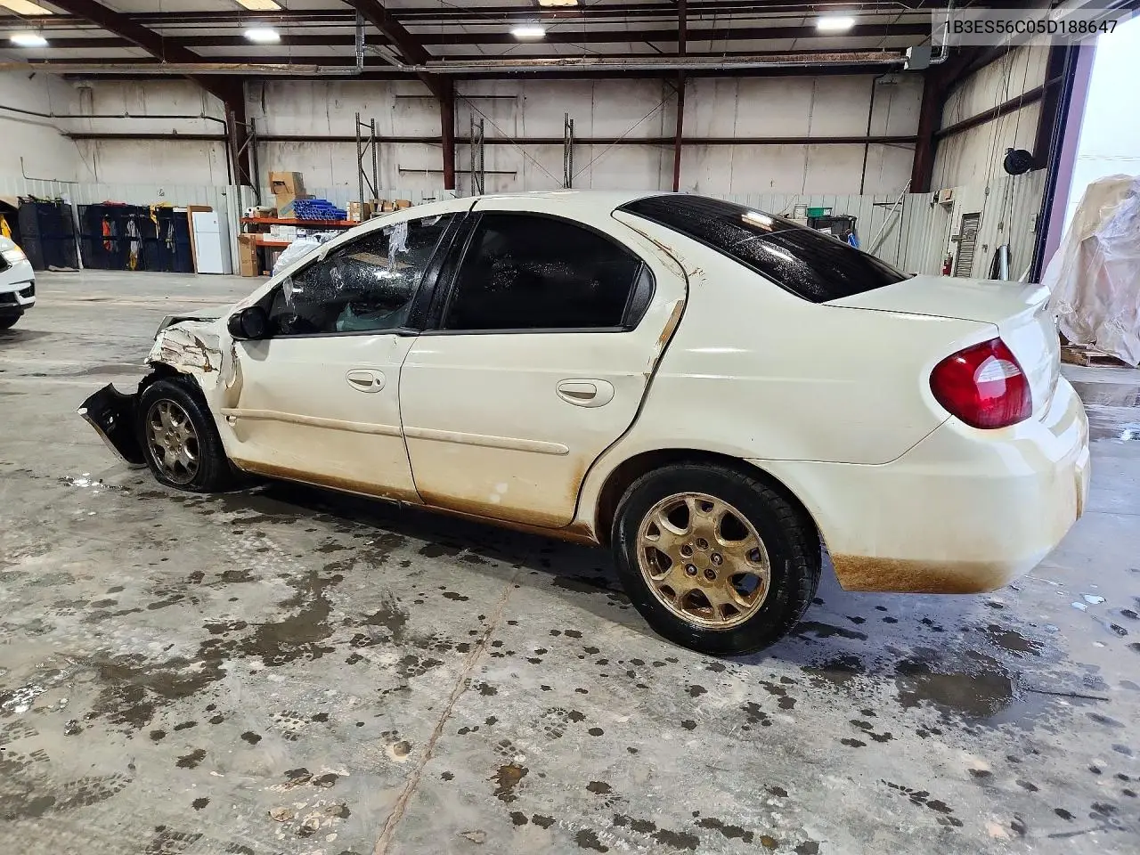 2005 DODGE NEON VIN 1B3ES56C05D188647 — фото 2