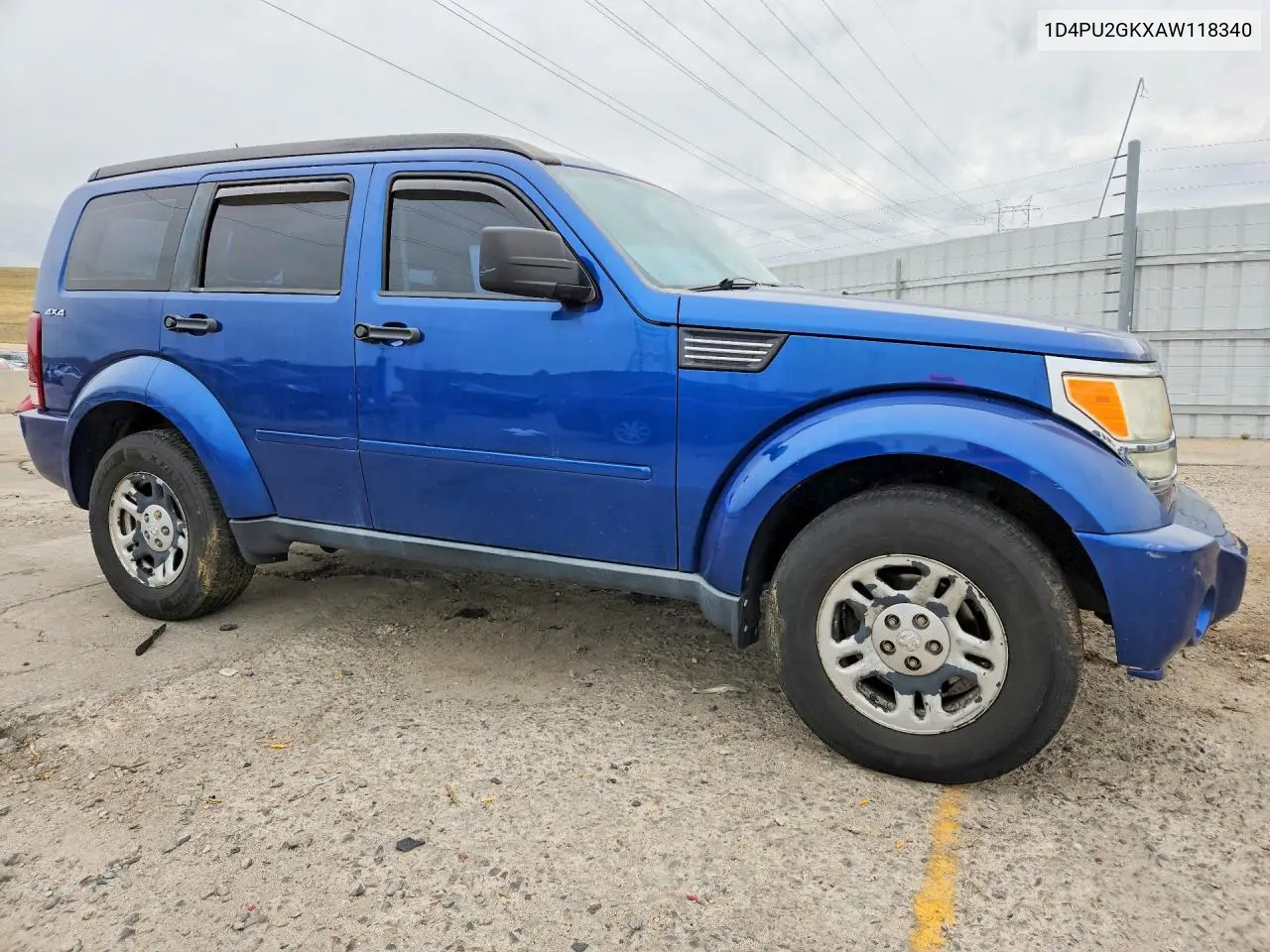 2010 DODGE NITRO VIN 1D4PU2GKXAW118340 — фото 4