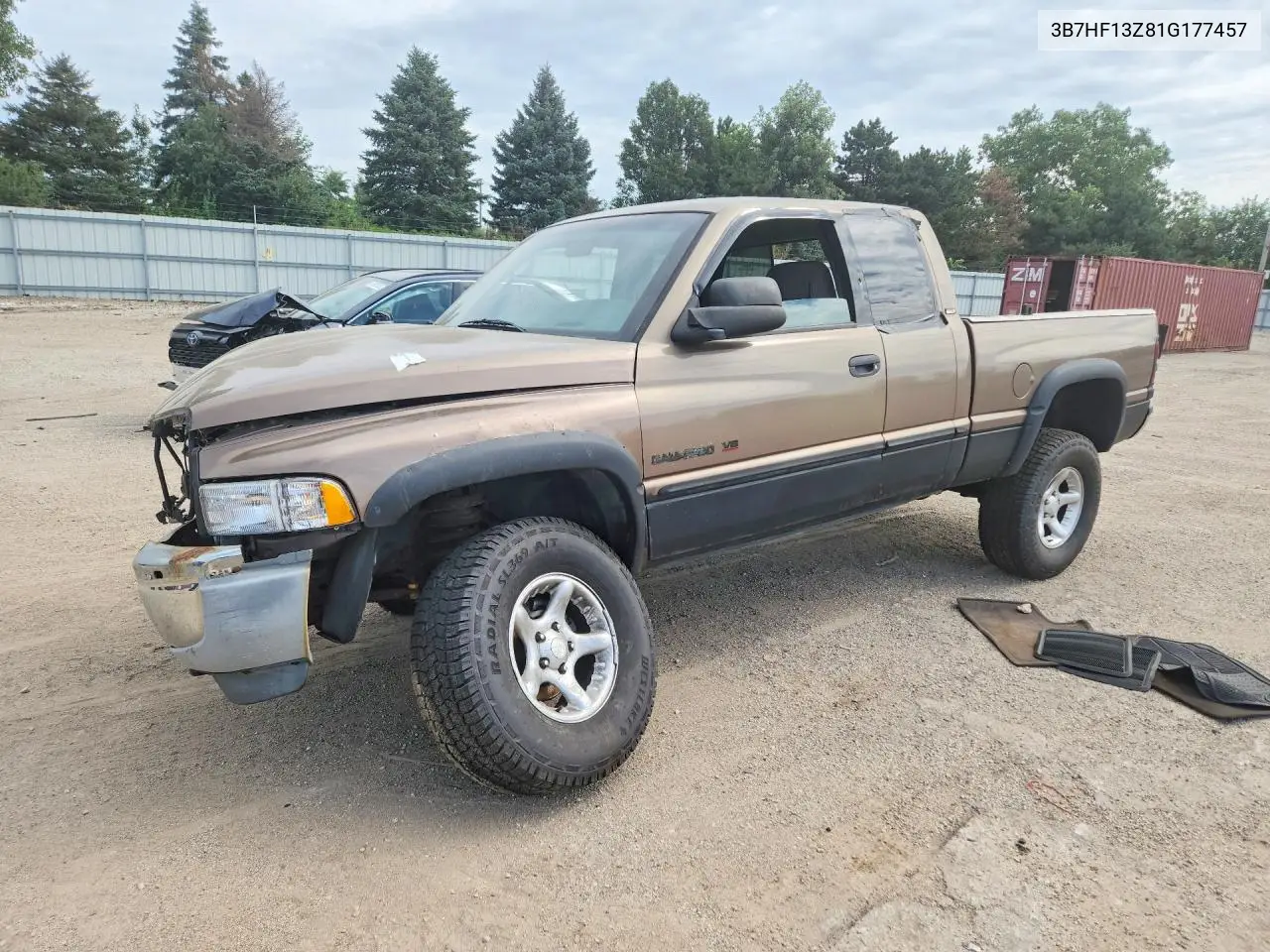 DODGE RAM 2001, VIN 3B7HF13Z81G177457