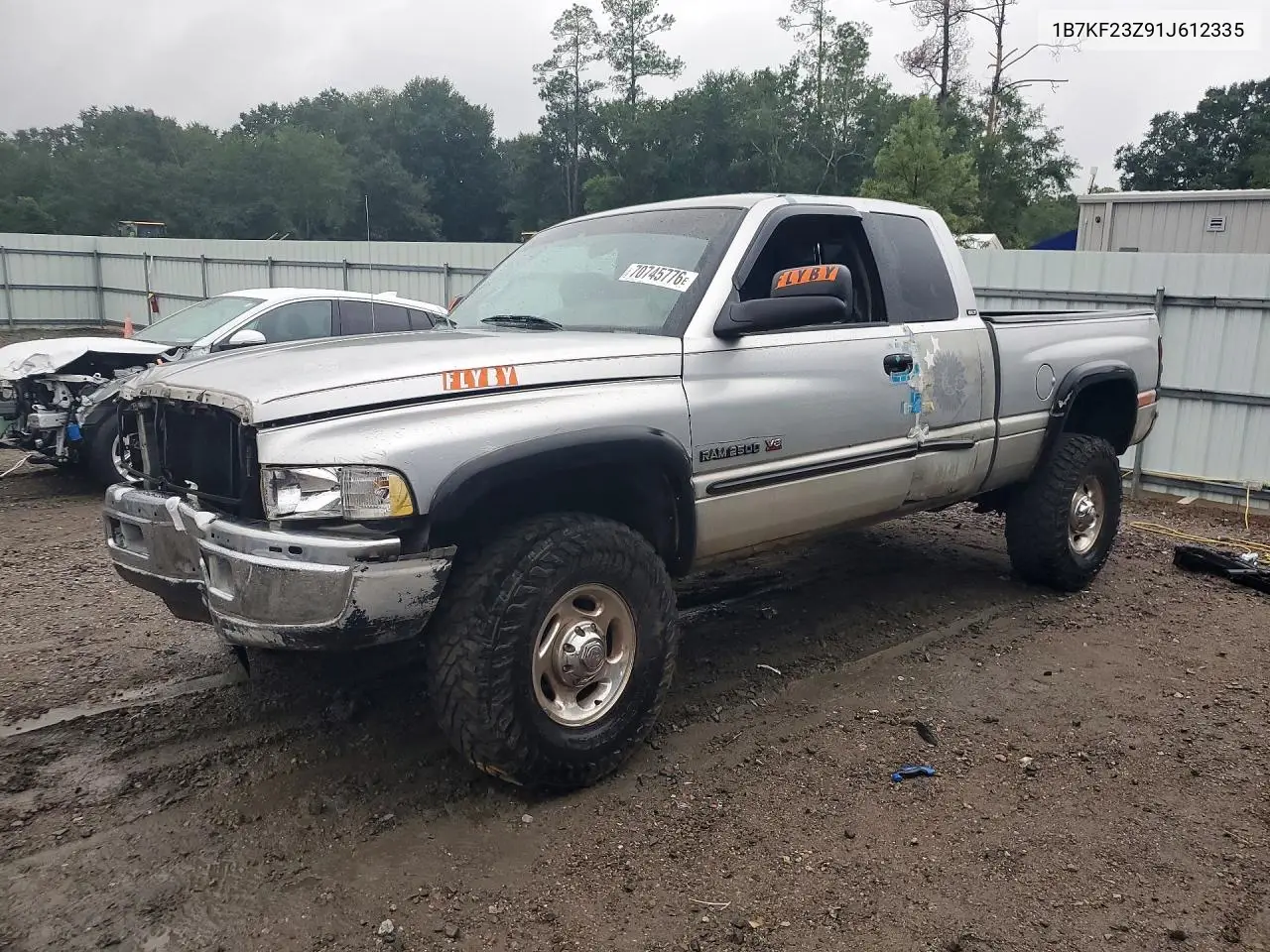 DODGE RAM 2001, VIN 1B7KF23Z91J612335