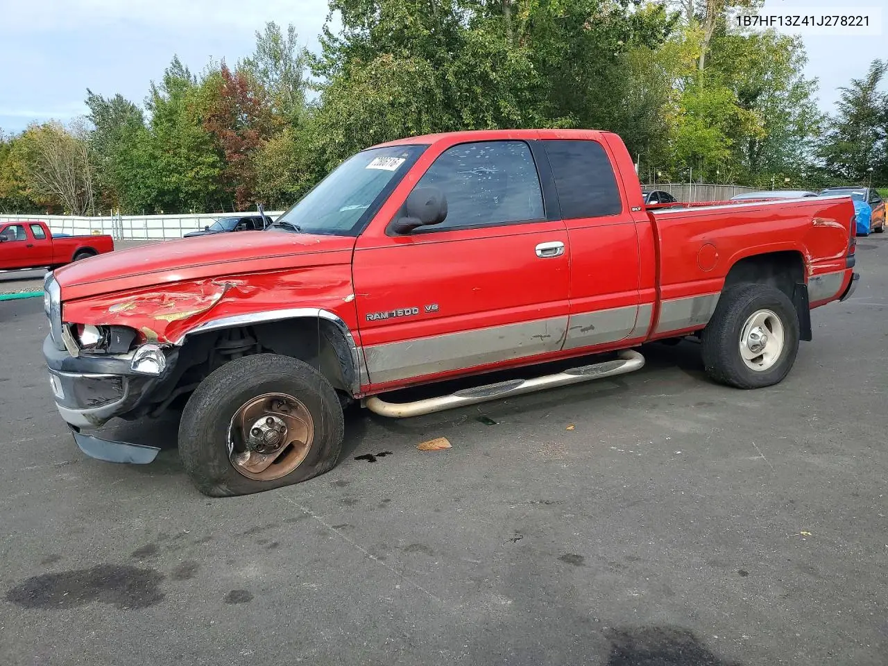 DODGE RAM 2001, VIN 1B7HF13Z41J278221