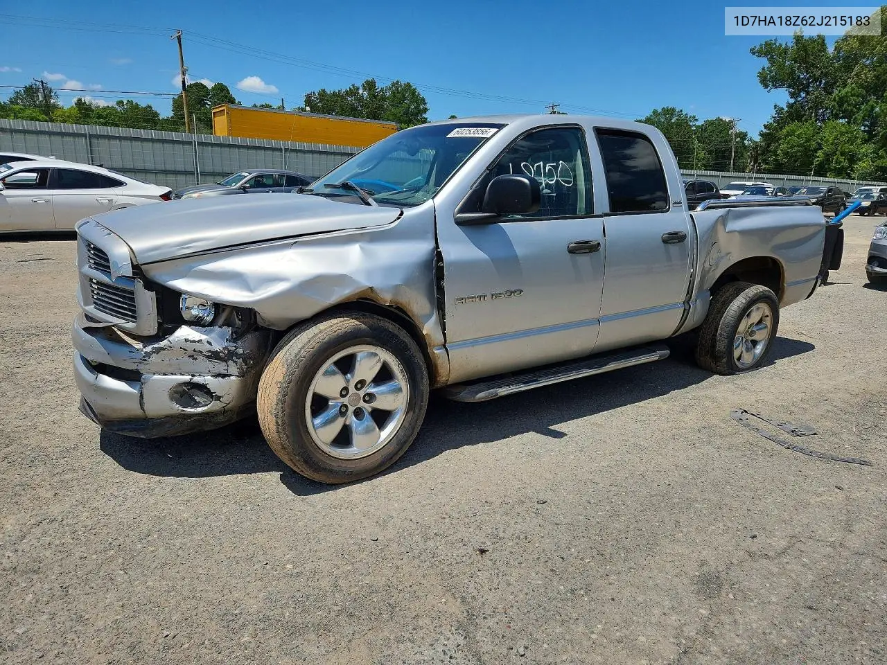 DODGE RAM 2002, VIN 1D7HA18Z62J215183