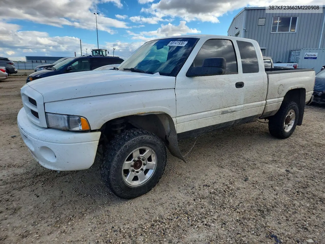 DODGE RAM 2002, VIN 3B7KF23662M220908