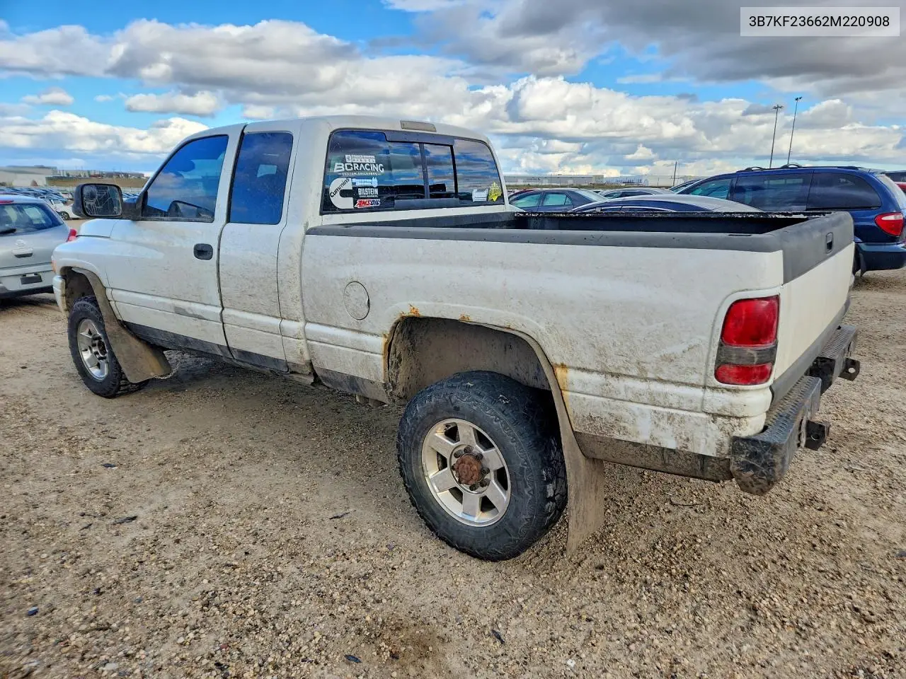 2002 DODGE RAM VIN 3B7KF23662M220908 — фото 2