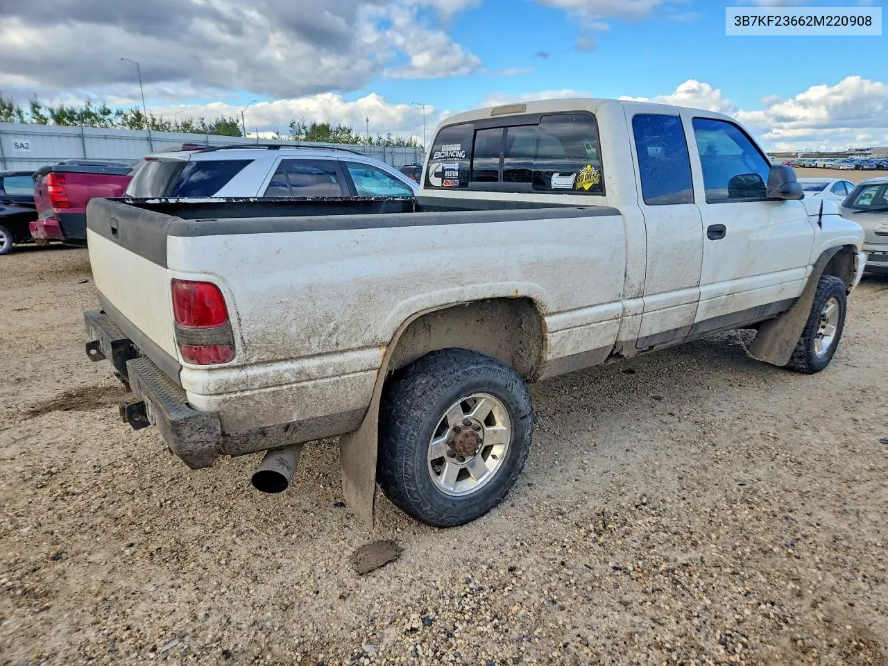 2002 DODGE RAM VIN 3B7KF23662M220908 — фото 3