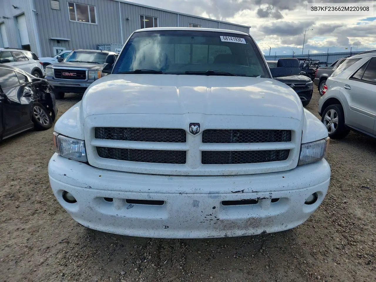 2002 DODGE RAM VIN 3B7KF23662M220908 — фото 5