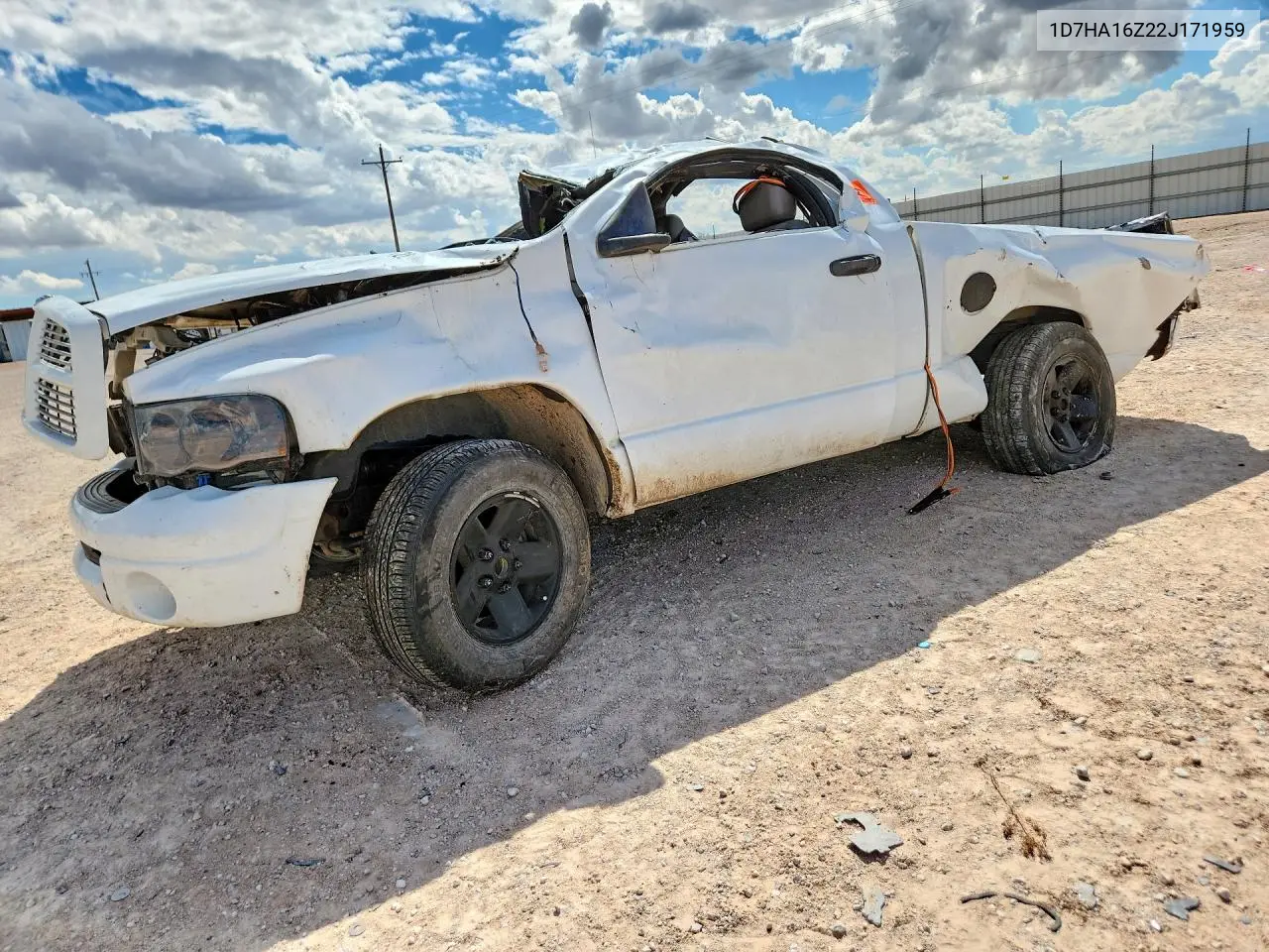 DODGE RAM 2002, VIN 1D7HA16Z22J171959