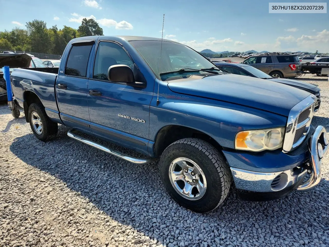2002 DODGE RAM VIN 3D7HU18ZX2G207239 — фото 4