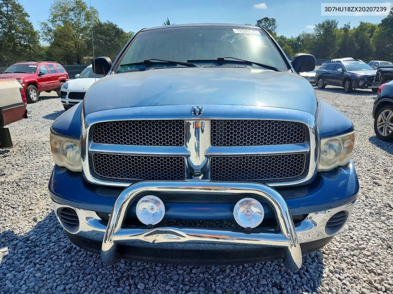 2002 DODGE RAM VIN 3D7HU18ZX2G207239 — фото 5