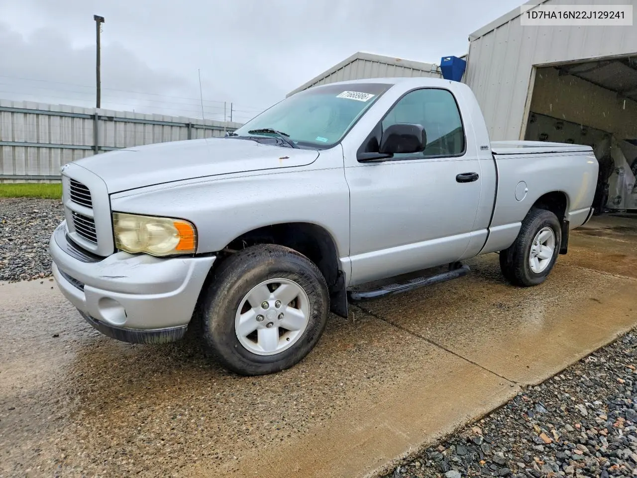 DODGE RAM 2002, VIN 1D7HA16N22J129241