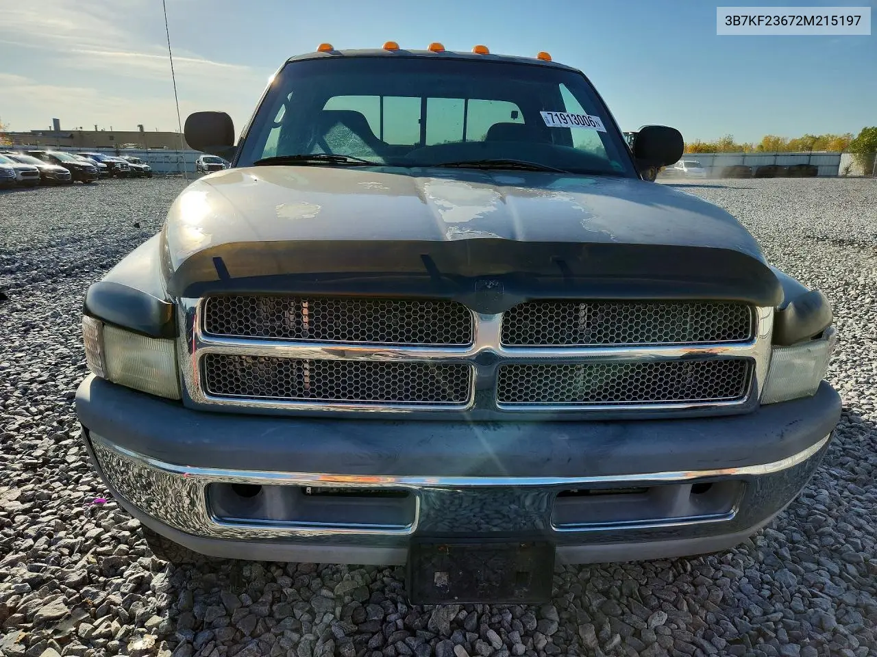 2002 DODGE RAM VIN 3B7KF23672M215197 — фото 5