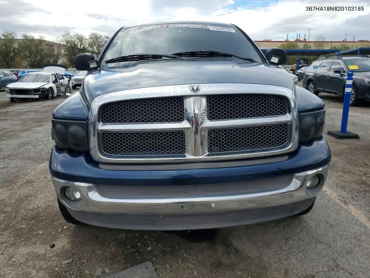 2002 DODGE RAM VIN 3B7HA18N82G103185 — фото 5