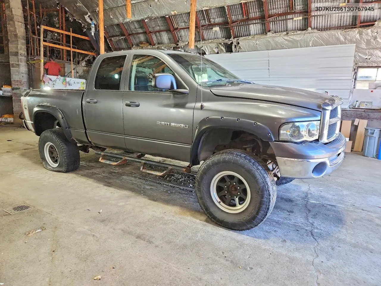 2003 DODGE RAM VIN 3D7KU28613G767945 — фото 4