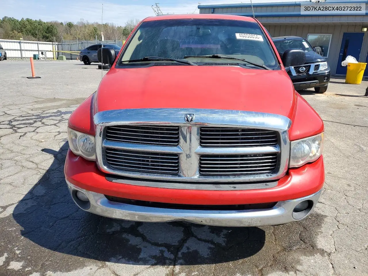 2004 DODGE RAM VIN 3D7KA28CX4G272322 — фото 5