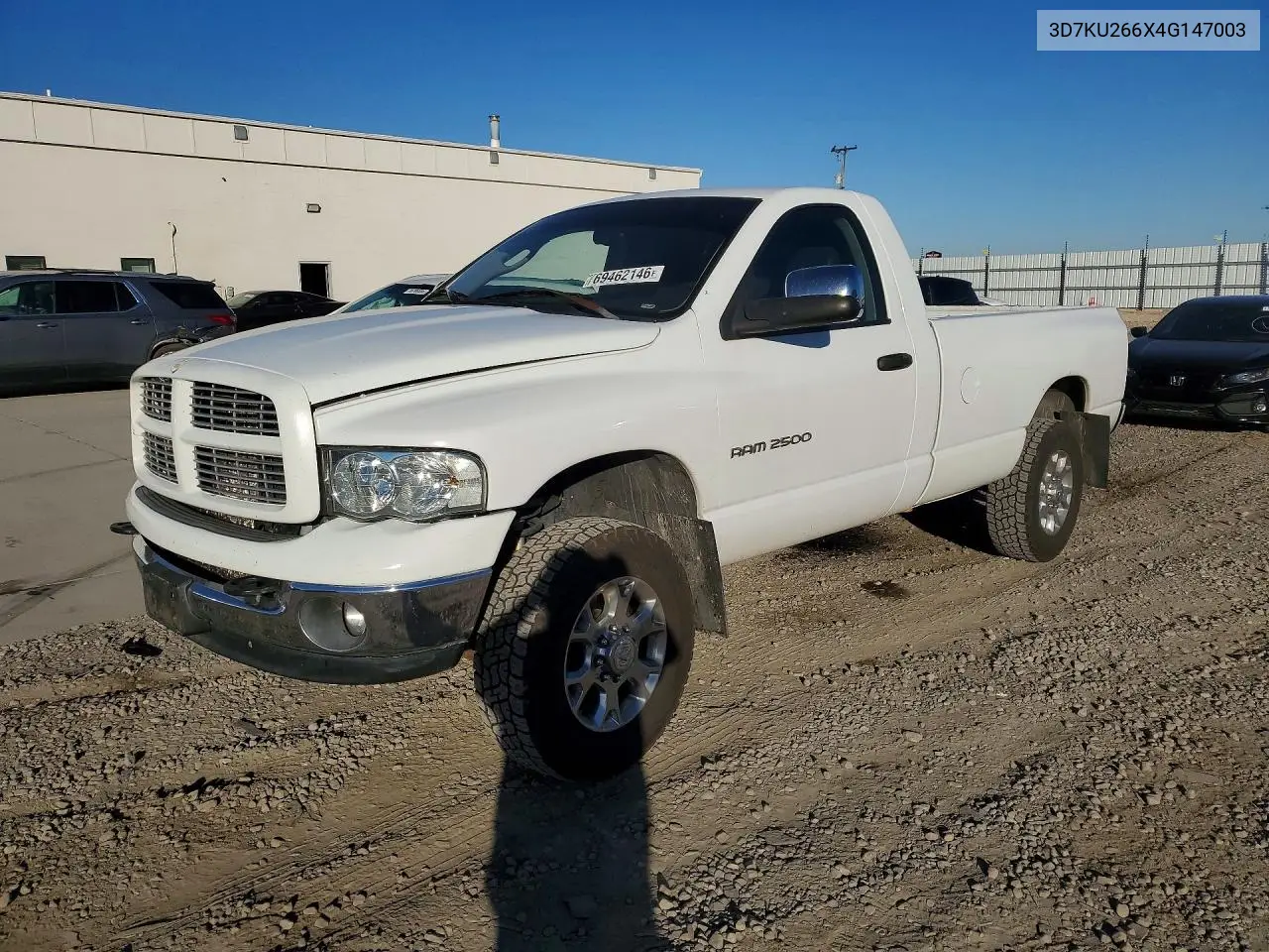 DODGE RAM 2004, VIN 3D7KU266X4G147003
