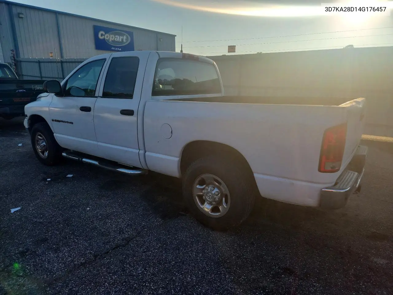 2004 DODGE RAM VIN 3D7KA28D14G176457 — фото 2