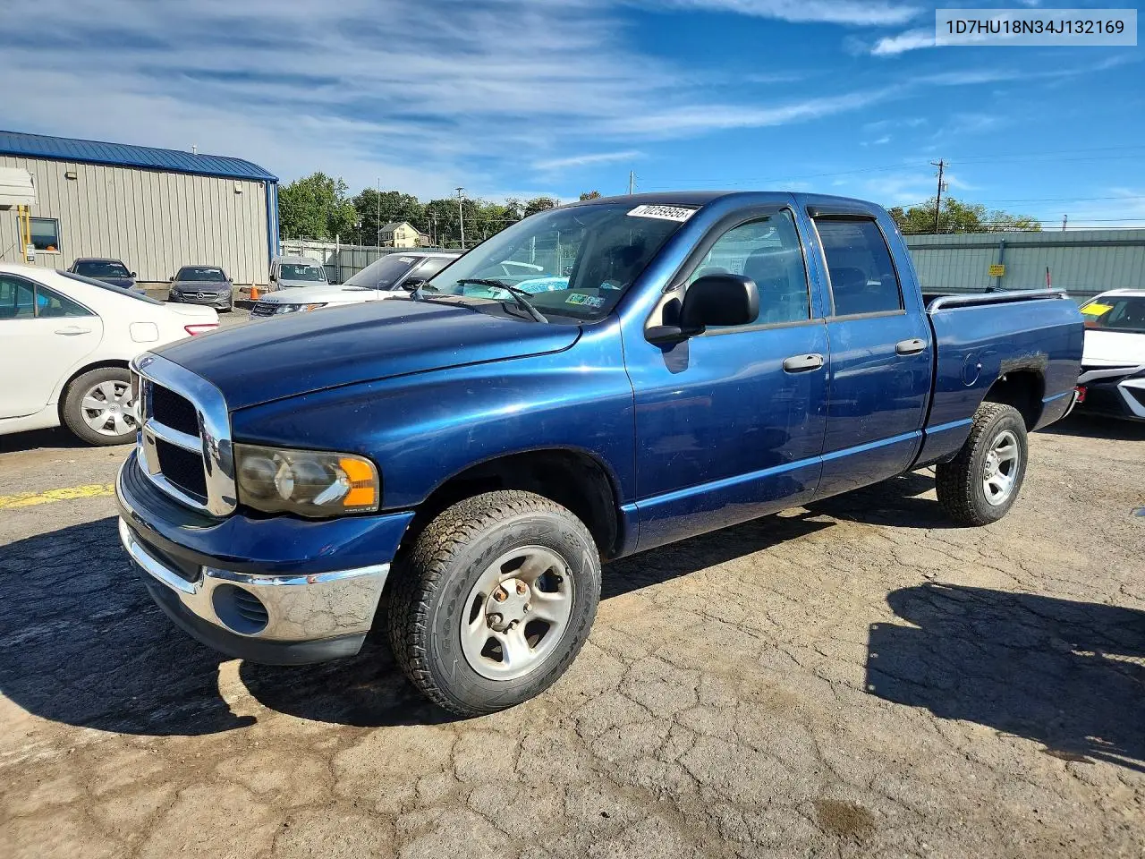 DODGE RAM 2004, VIN 1D7HU18N34J132169