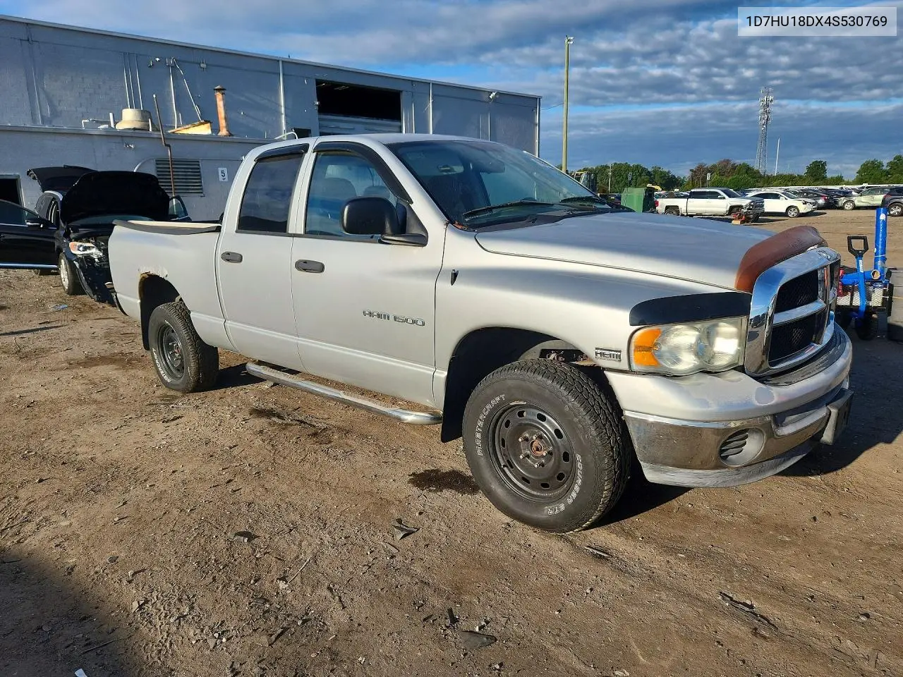 2004 DODGE RAM VIN 1D7HU18DX4S530769 — фото 4