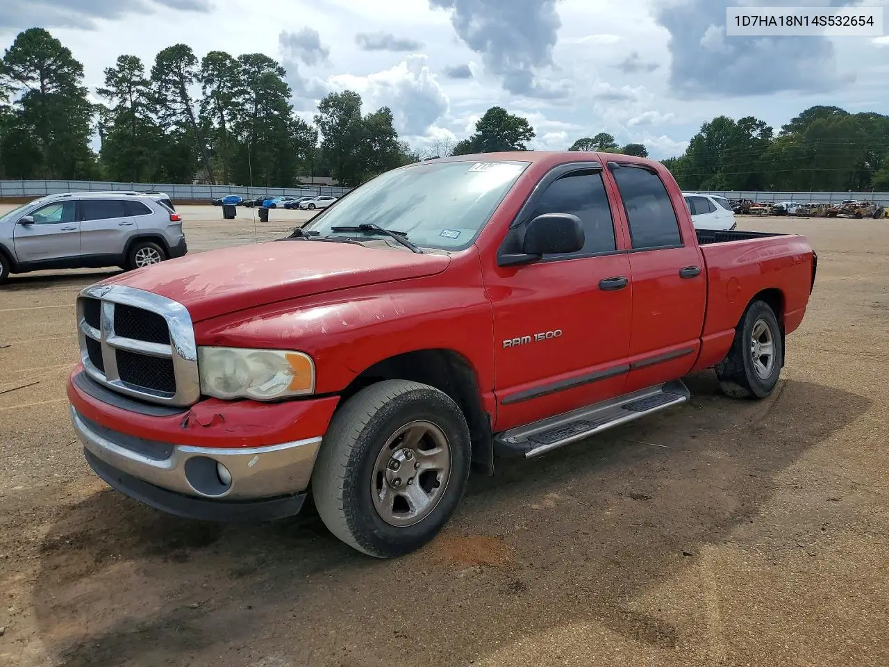 DODGE RAM 2004, VIN 1D7HA18N14S532654