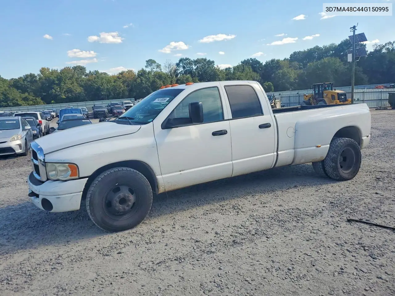 DODGE RAM 2004, VIN 3D7MA48C44G150995