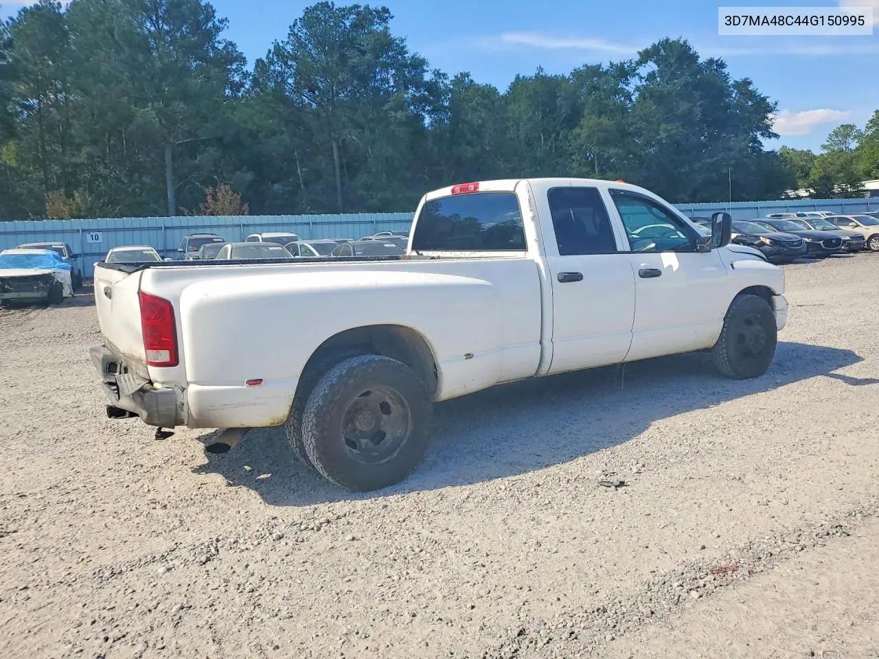2004 DODGE RAM VIN 3D7MA48C44G150995 — фото 3