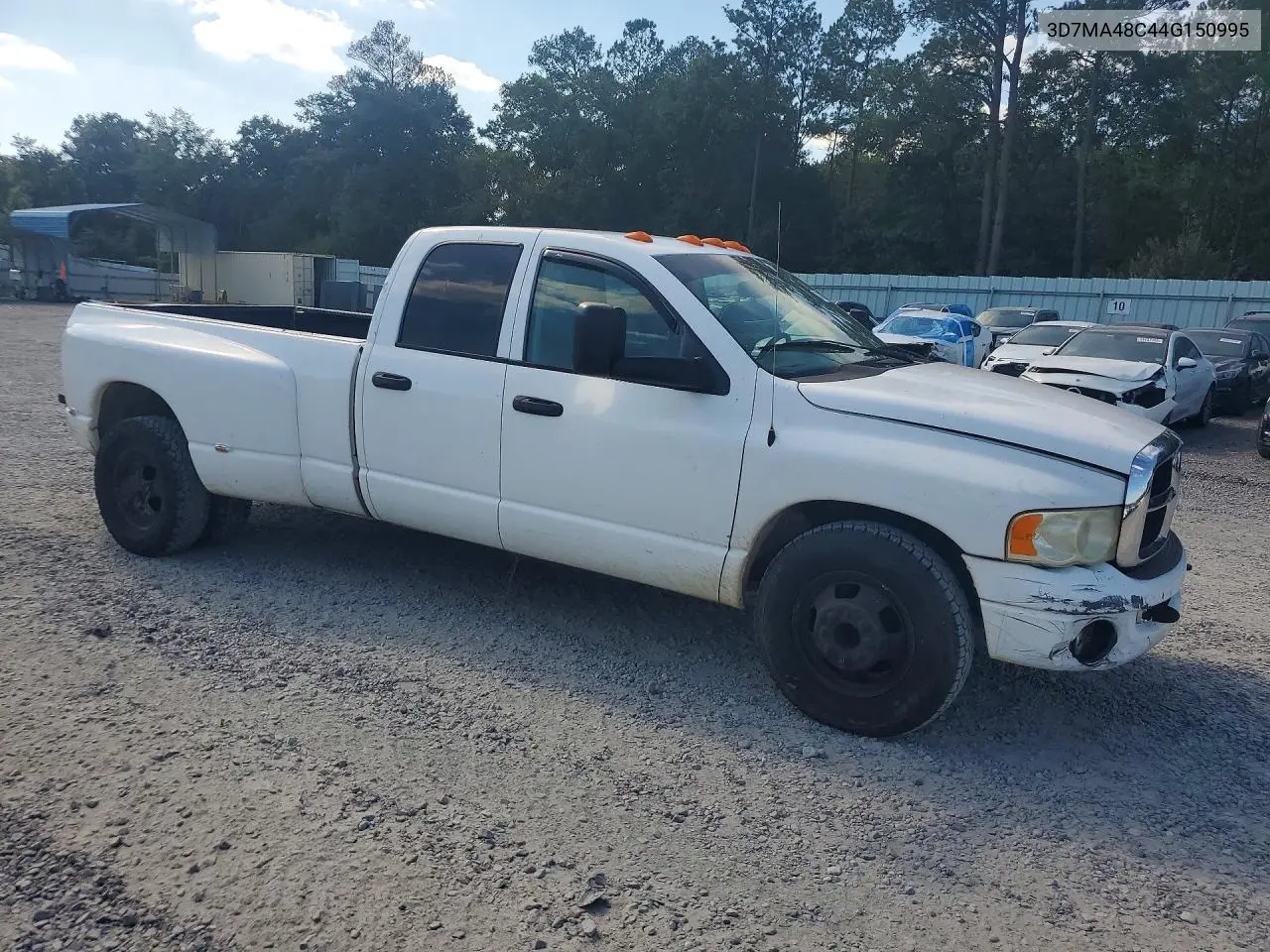 2004 DODGE RAM VIN 3D7MA48C44G150995 — фото 4