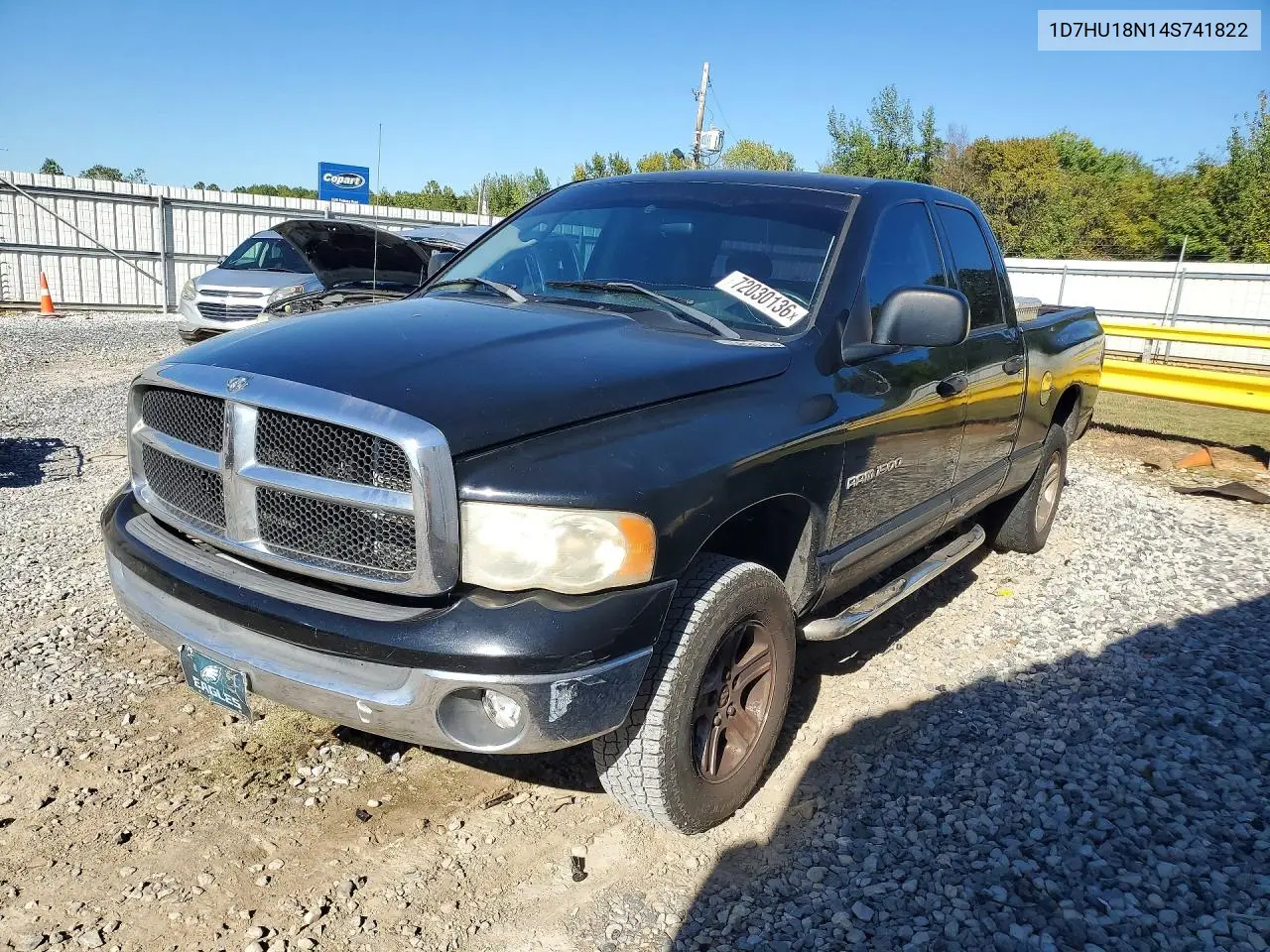 DODGE RAM 2004, VIN 1D7HU18N14S741822