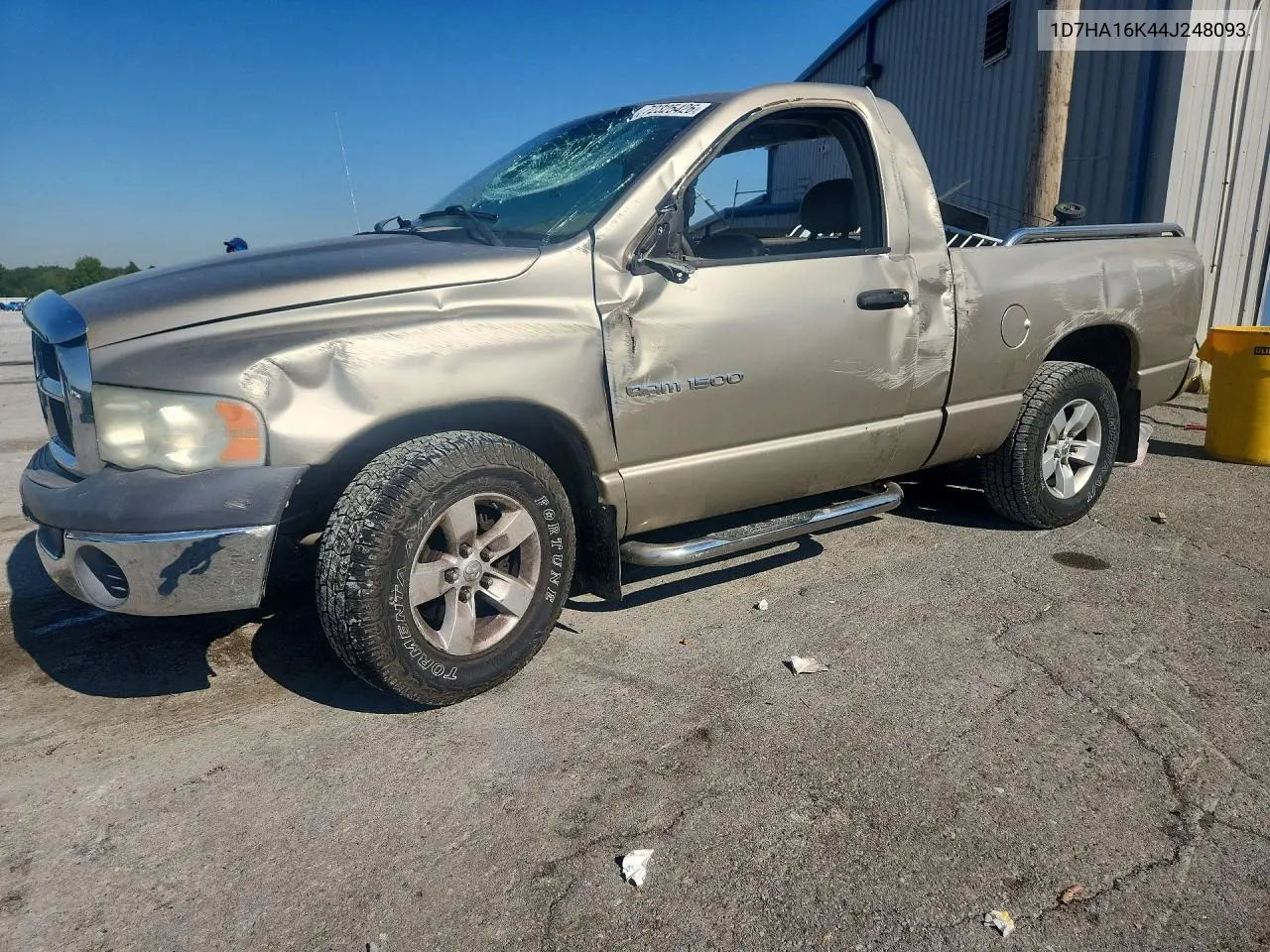 DODGE RAM 2004, VIN 1D7HA16K44J248093