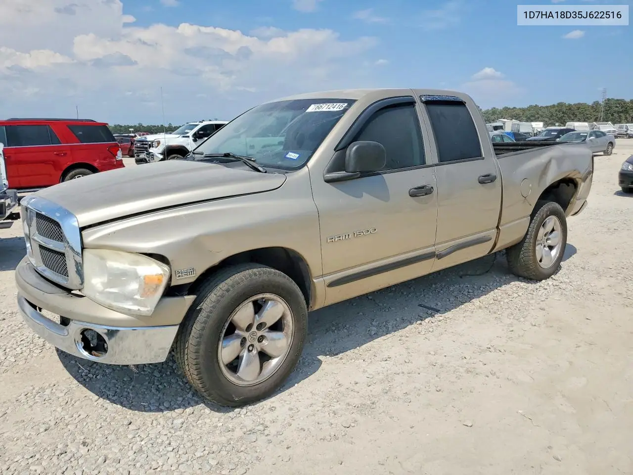 DODGE RAM 2005, VIN 1D7HA18D35J622516