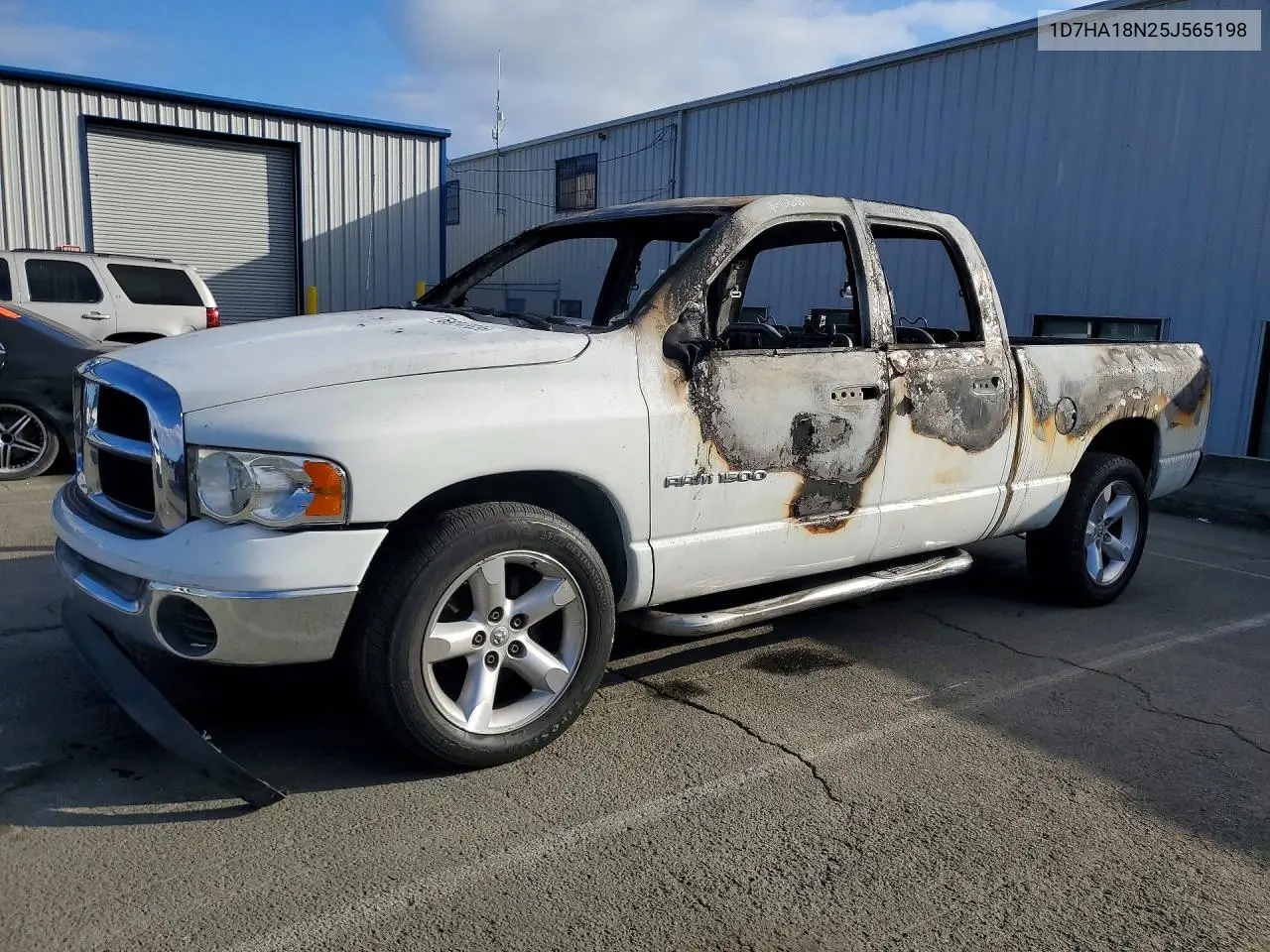 DODGE RAM 2005, VIN 1D7HA18N25J565198