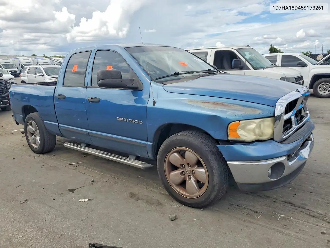2005 DODGE RAM VIN 1D7HA18D45S173261 — фото 4
