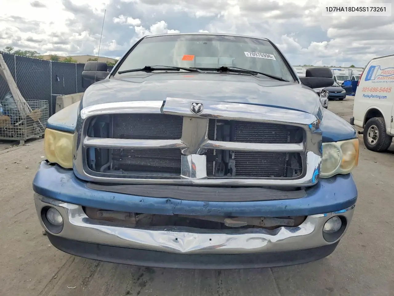 2005 DODGE RAM VIN 1D7HA18D45S173261 — фото 5