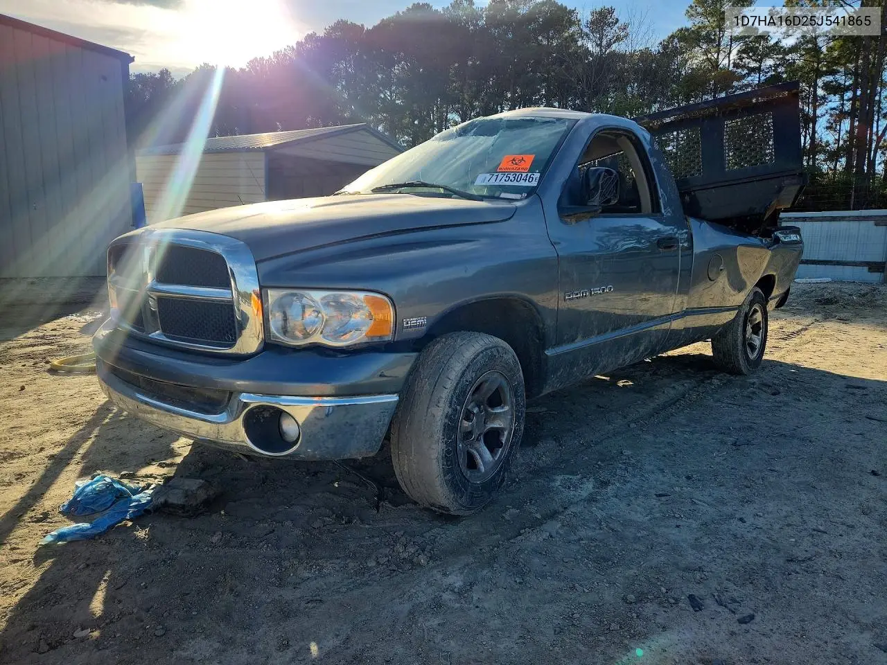 DODGE RAM 2005, VIN 1D7HA16D25J541865