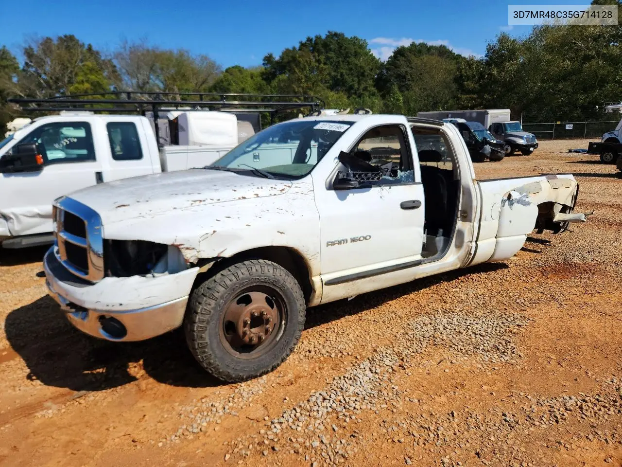 DODGE RAM 2005, VIN 3D7MR48C35G714128