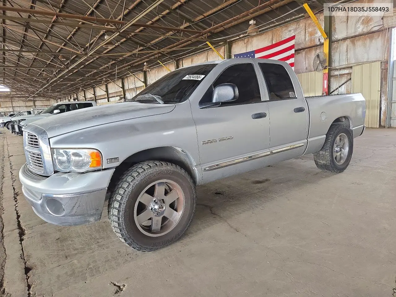 DODGE RAM 2005, VIN 1D7HA18D35J558493