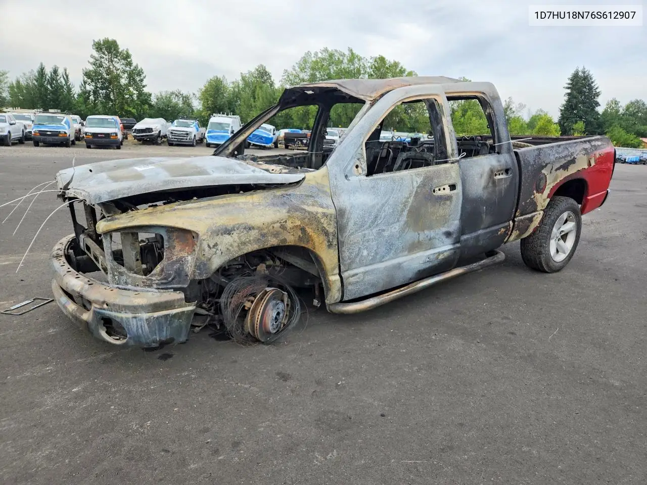 DODGE RAM 2006, VIN 1D7HU18N76S612907