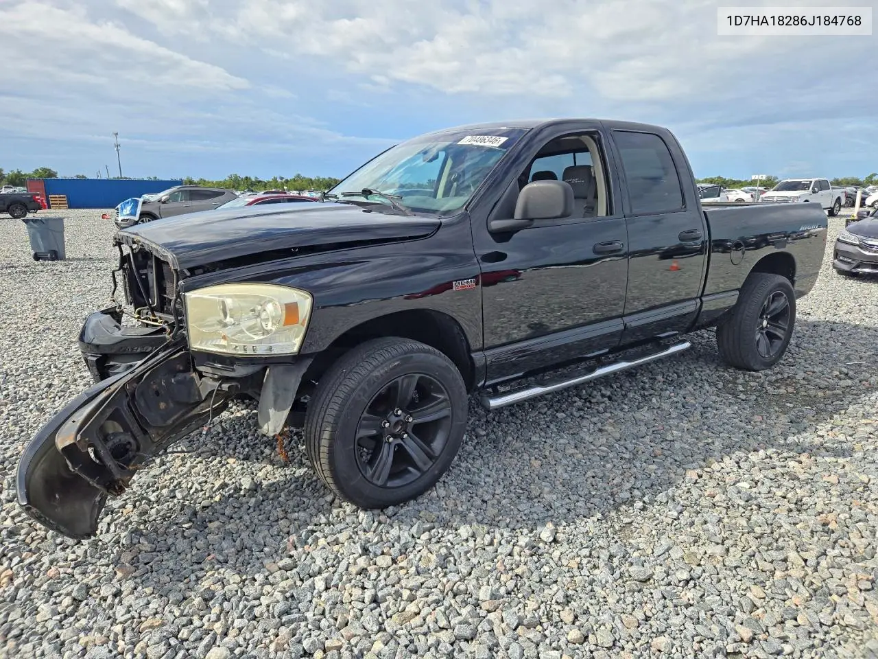 DODGE RAM 2006, VIN 1D7HA18286J184768