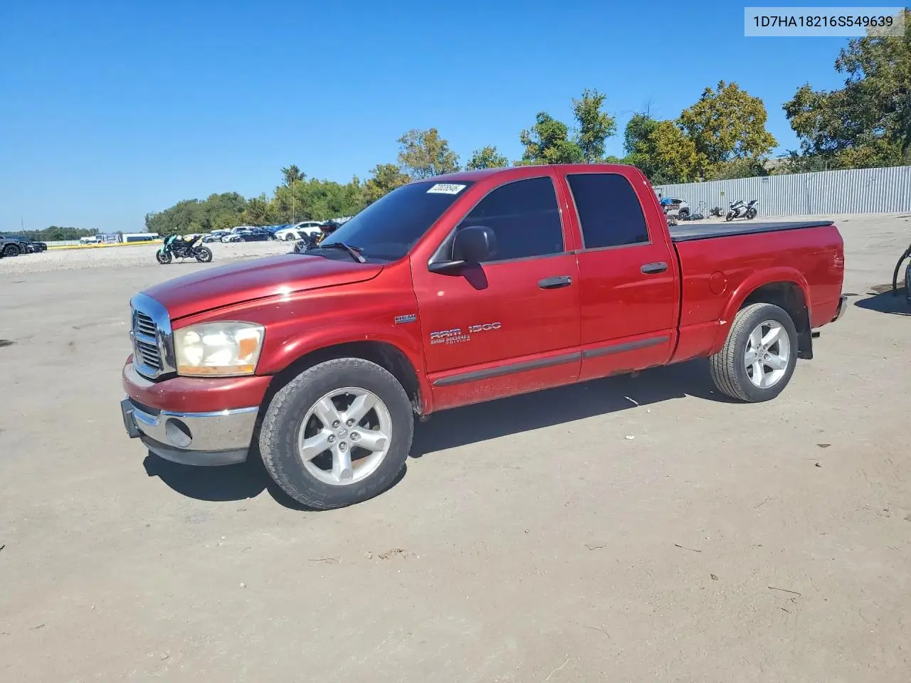DODGE RAM 2006, VIN 1D7HA18216S549639