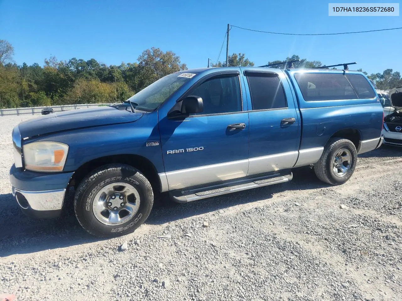 DODGE RAM 2006, VIN 1D7HA18236S572680