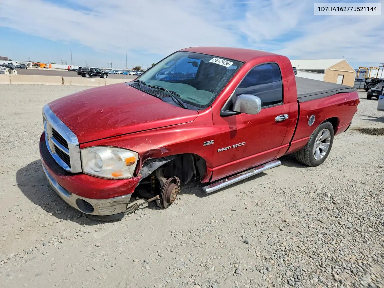 2007 DODGE RAM VIN 1D7HA16277J521144 — фото 1