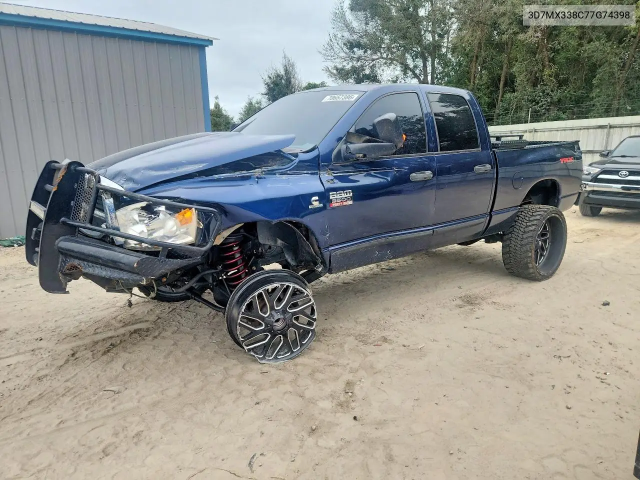 DODGE RAM 2007, VIN 3D7MX338C77G74398