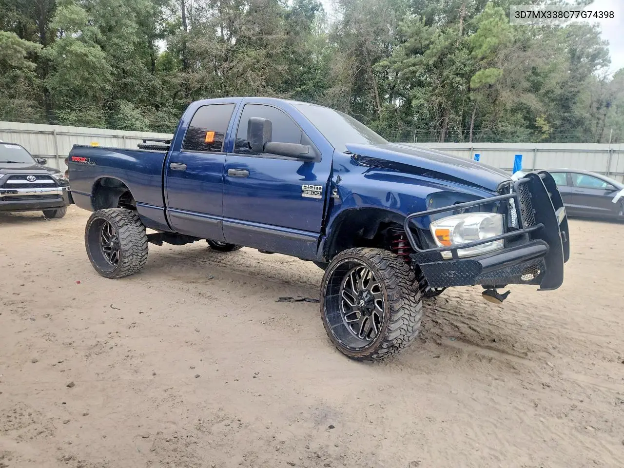 2007 DODGE RAM VIN 3D7MX338C77G74398 — фото 4