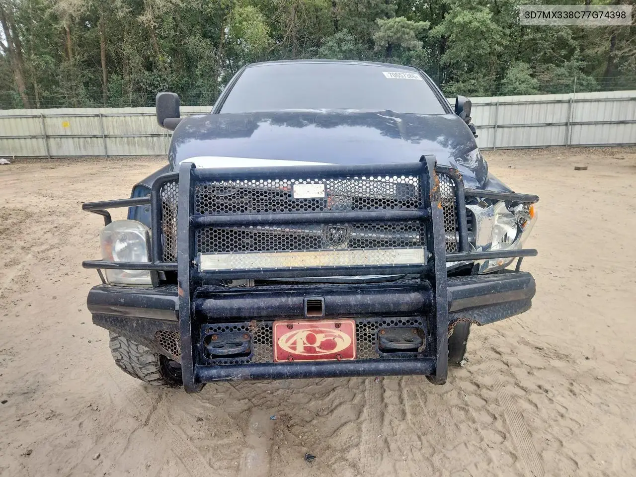 2007 DODGE RAM VIN 3D7MX338C77G74398 — фото 5