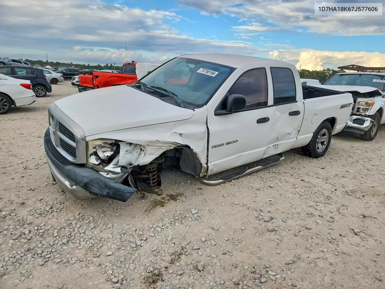 DODGE RAM 2007, VIN 1D7HA18K67J577606