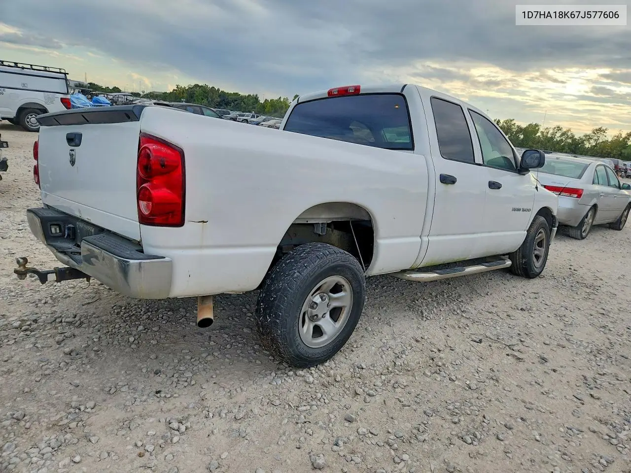 2007 DODGE RAM VIN 1D7HA18K67J577606 — фото 3