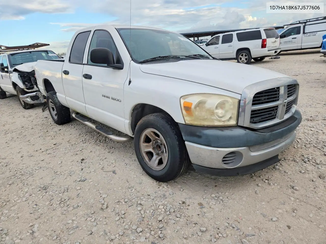 2007 DODGE RAM VIN 1D7HA18K67J577606 — фото 4