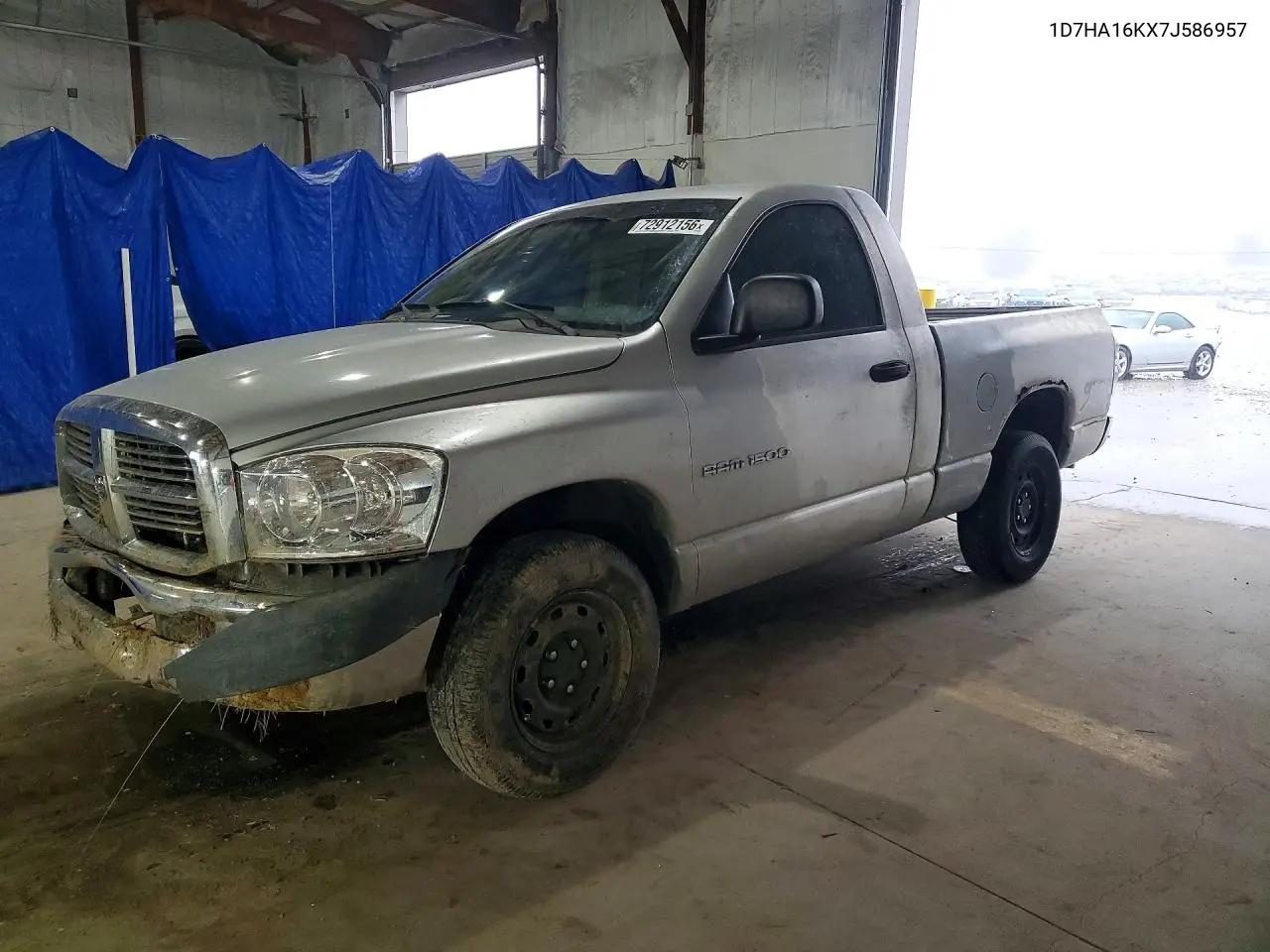 DODGE RAM 2007, VIN 1D7HA16KX7J586957