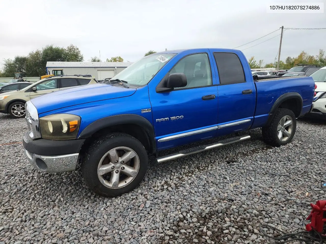 DODGE RAM 2007, VIN 1D7HU18207S274886