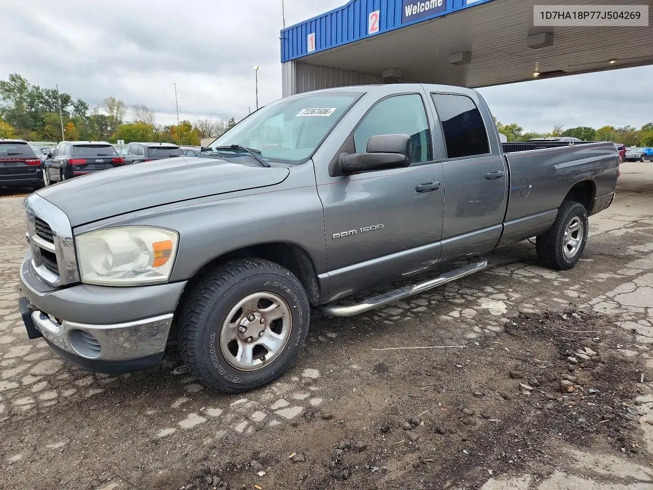 DODGE RAM 2007, VIN 1D7HA18P77J504269